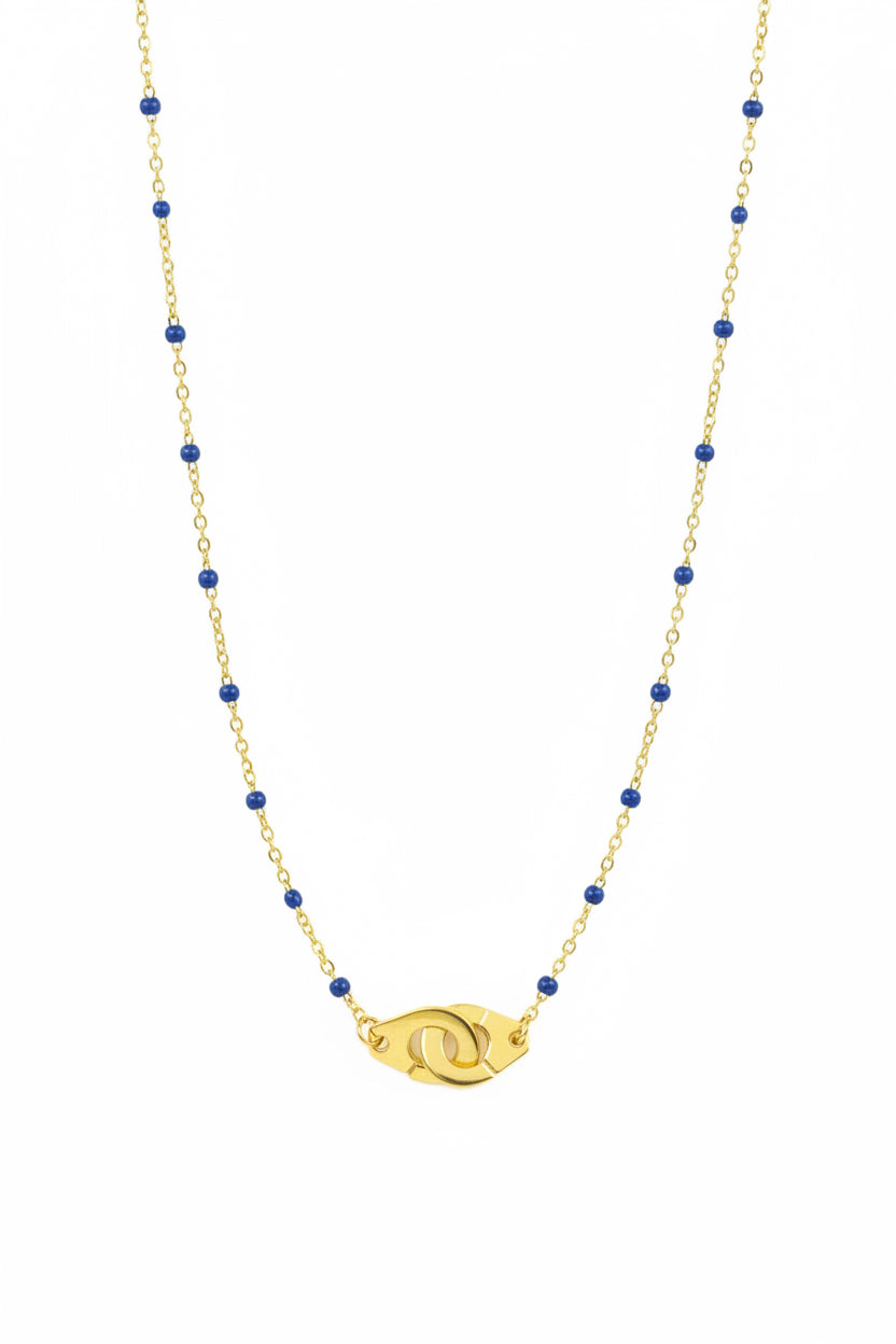 Collier Menotte en Lapis-Lazuli