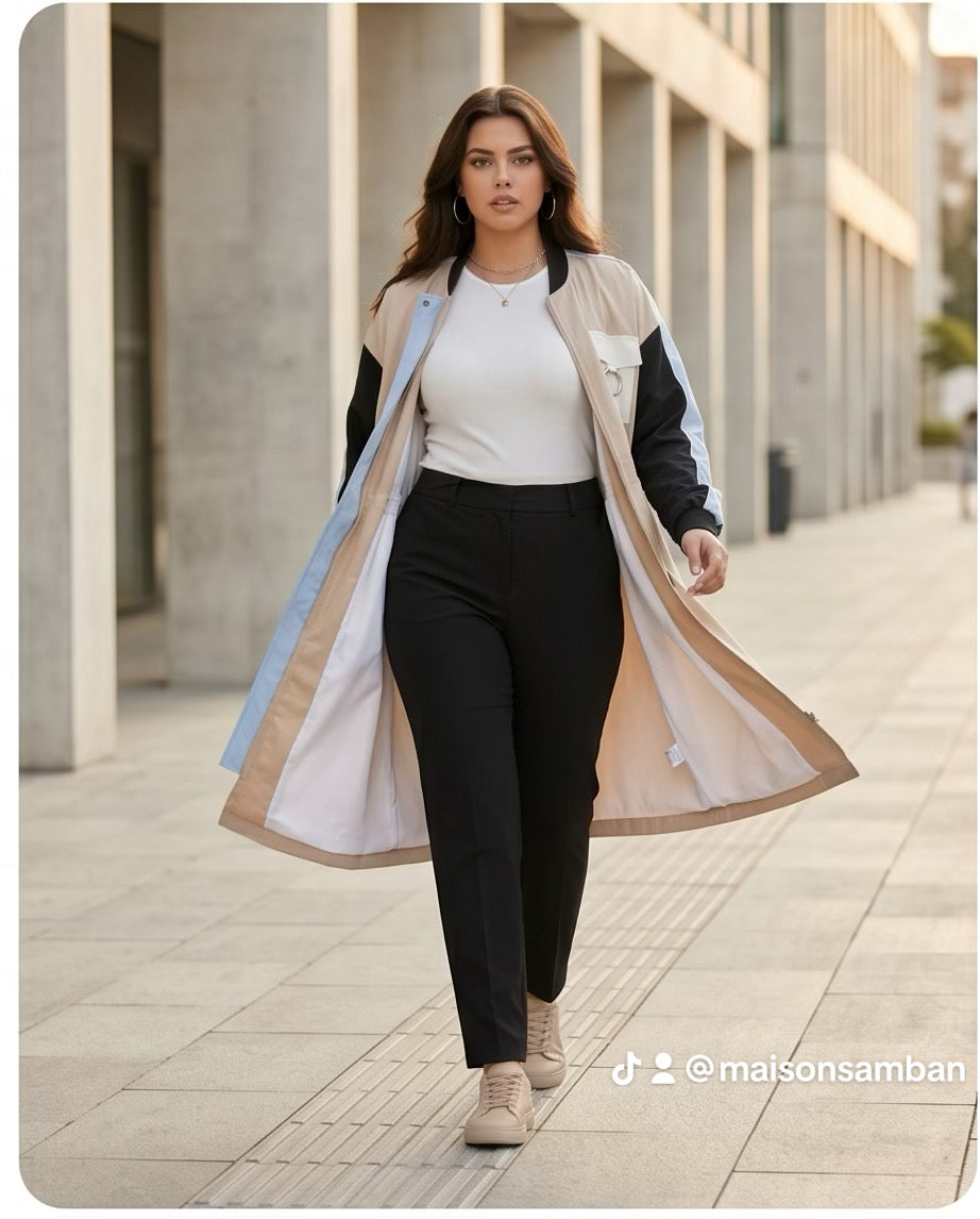 Veste multicolore