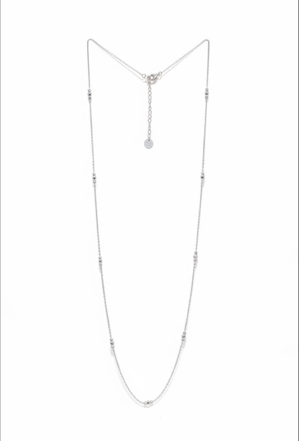Collier sautoir Murielle argent
