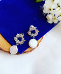 Boucles d’oreilles Perla argent