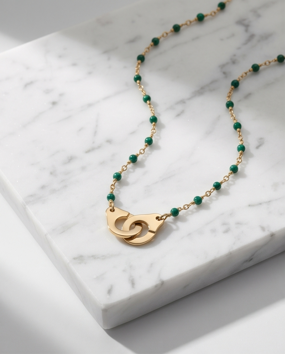 Collier à perles d’Aventurine