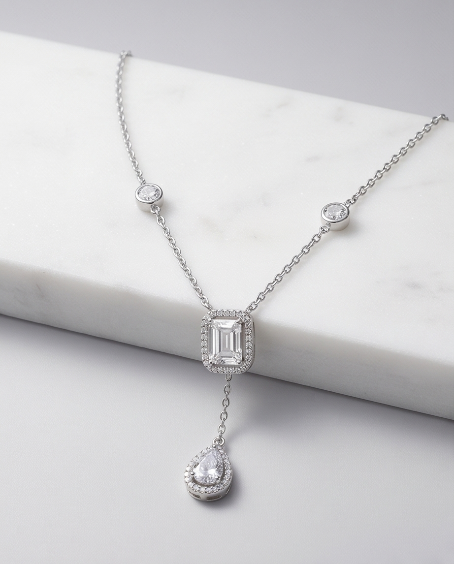 Collier lady argenté