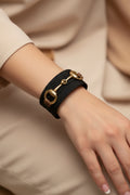 Bracelet Manchette Ryana noir