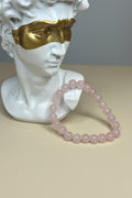 Bracelet en pierre Quartz Rose