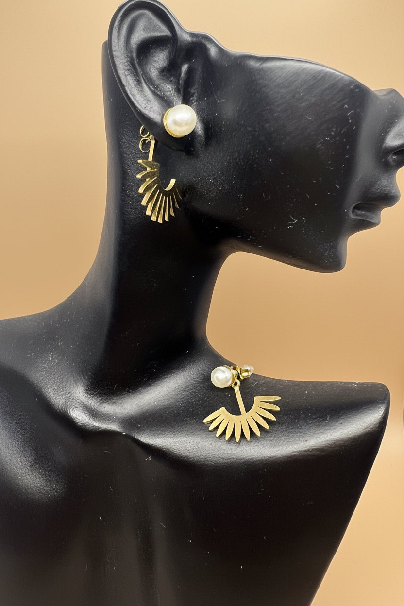 Boucles d’oreilles à perles