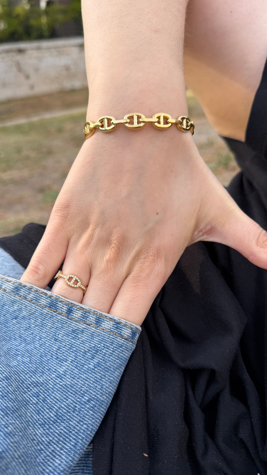 Bracelet grâce or