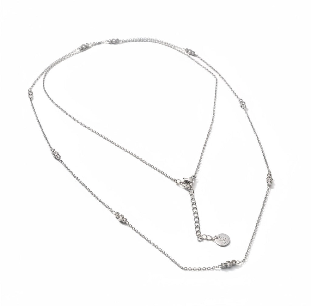 Collier sautoir Murielle argent