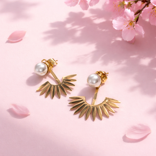Boucles d’oreilles à perles
