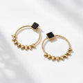 Boucles d’oreilles pierre d’Onyx